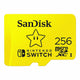Karta pamięci MicroSDXC SanDisk Nintendo Switch 256GB 100/90 MB/s V30 UHS-I U3