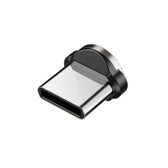 Kabel USB 2.0 Maclean MCE475 magnetyczny USB C kątowy 2m czarny