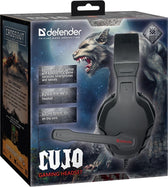 Słuchawki z mikrofonem Defender CUJO Gaming 4 pin + adapter 2x mini jack+ GRA