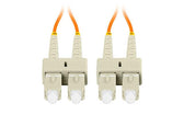 Patchcord światłowodowy Lanberg MM SC/UPC-SC/UPC DUPLEX 3.0mm OM2 50/125 LSZH 5m pomarańczowy