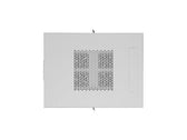 Szafa instalacyjna Rack stojąca 19" 42U 600x800 szara drzwi perforowane LCD Lanberg (flat pack)