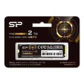 Dysk SSD Silicon Power US75 2TB M.2 PCIe Gen4x4 NVMe 1.4 7000/6500 MB/s