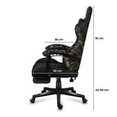 Fotel gamingowy Huzaro FORCE 4.7 Camo Mesh