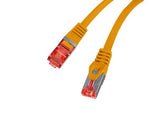 Patchcord Lanberg S/FTP kat.6 5m LSZH CU fluke passed pomarańczowy