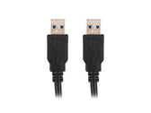 Kabel USB 3.0 Lanberg AM-AM 0,5m czarny
