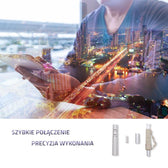 Złącza światłowodowe Qoltec LC | Multimode | 3.0mm | Zestaw montażowy | 200szt.