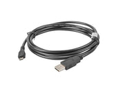 Kabel USB 2.0 Lanberg micro AM-MBM5P 1,8m czarny