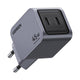 Ładowarka sieciowa Ugreen Nexode Pro 35008 2x USB-C, GaN, 45W - szara