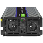 Przetwornica napięcia Qoltec Monolith 4000 MS Wave | 12V na 230V | 2000/4000W | USB