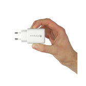 Ładowarka sieciowa everActive SC-370Q z gniazdem USB QC3.0 oraz USB-C PD PPS 25W