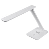 Lampka biurkowa LED Maclean MCE616 W, max. 9W, 220-240V AC, możliwość zmiany barwy, ściemnialna, ładowarka bezprz., 450lm, biała
