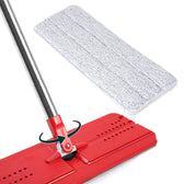 Mop płaski Greenblue GB850 z wiadrem i wyciskaczem MaxiClean  + dwa wkłady microfibra HQ, pojemność 8L