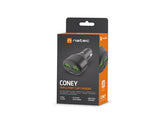 Ładowarka samochodowa Natec NUC-1981 2xUSB 1xUSB-C POWER DELIVERY 3.0 84W QC3.0 czarna