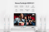 Kabel HDMI Unitek C138w v2.1 8K, UHD, 120Hz  M/M  2m