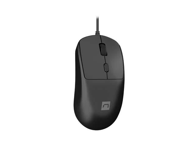 Mysz Natec Hawk 2 2400DPI Laserowa czarna