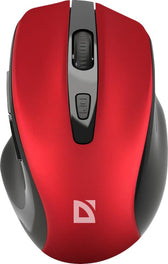 Mysz bezprzewodowa Defender PRIME MB-053 optyczna bezklikowa silent 1600dpi czerwona