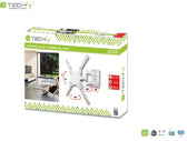 Uchwyt ścienny Techly 23"-55", 45kg obrotowy