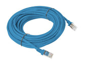 Patchcord Lanberg UTP kat.5e 10m niebieski