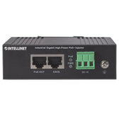 Zasilacz przemysłowy PoE+ Intellinet 1x RJ45 Gigabit 30W -40°C/+75°C