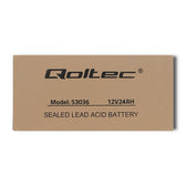 Akumulator AGM Qoltec 12V | 24Ah