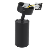 Lampa ścienno-sufitowa Maclean MCE451 B punktowa ruchoma aluminiowa 1xGU10 55x100mm czarny mat