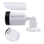 Atrapa kamer tubowych Maclean IR1800 WT, zestaw dwóch, diody IR LED, biała, zasilanie 2xAA (brak w zestawie), ABS