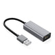 Karta sieciowa iBOX IAARJ RJ45 do USB Typ-A 10/100/1000 Mb/s aluminiowy