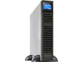 Zasilacz awaryjny UPS Power Walker On-Line 1000VA,  CRS, 3X IEC OUT, USB/RS-232, LCD, RACK 19"/TOWER, 6A ładowarka