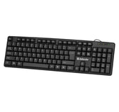 Klawiatura przewodowa Defender ELEMENT HB-520 USB czarna