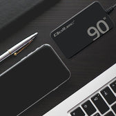 Ładowarka sieciowa Qoltec 90W GaN Super Fast SLIM | PD | 5-20V | 4.5A | USB-C 3.1 | Laptop | MacBook | Smartfon | +kabel