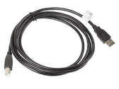 Kabel USB 2.0 Lanberg AM-BM 1,8m czarny