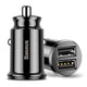 Ładowarka samochodowa Baseus Grain C8-K CCALL-ML01 3.1A z dwoma gniazdami USB