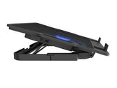 Podstawka chłodząca pod notebooka Natec Dipper 2 12.1-17.3" z wentylatorem, podświetlenie 2 USB