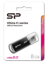 Pendrive Silicon Power Ultima II M01 8GB USB 2.0 kolor czarny ALU