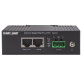 Zasilacz przemysłowy Ultra PoE Intellinet 1x RJ45 Gigabit 60W -40°C/+75°C