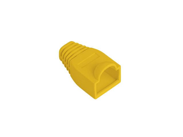 Osłonka na wtyk RJ45 Lanberg 100 szt żółta