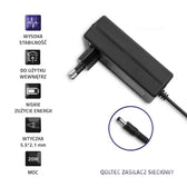 Zasilacz sieciowy Qoltec wtyczkowy 20W | 5V | 4A | 5.5*2.1