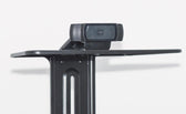Stojak mobilny pojedynczy z półką DIGITUS 1xLCD max. 70" max. 50kg pivot