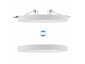 Panel plafon LED 7in1 Led4U LD140 podtynkowy natynkowy ultra slim 18W 3 kolory (WW, NW, CW) mikrofala wbudowany zasilacz