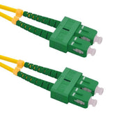Patchcord Światłowodowy Qoltec SC/APC-SC/APC SM 9/125 G652D 5m