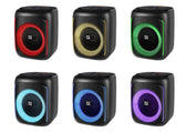Głośnik Defender BOOMER 50 Bluetooth 50W MP3/FM/SD/USB/AUX/TWS/LED/MIC KARAOKE czarny
