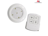 Zestaw 6 lamp LED Maclean MCE165 z pilotem na baterie 3xAAA