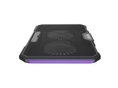 Podstawka chłodząca pod laptopa Fury Gunbai G3 14.1-17.3" z 2 wentylatorami, podświetlenie RGB, 2 USB
