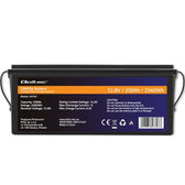 Akumulator LiFePO4 Qoltec Litowo-Żelazowo-Fosforanowy | 12.8V | 200Ah | 2560Wh | BMS