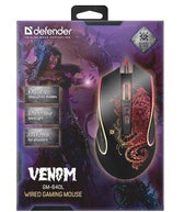 Mysz przewodowa Defender VENOM GM-640L 3200dpi Gaming 8P + GRA
