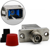 Adapter światłowodowy hybrydowy Qoltec LC/UPC-FC/UPC simplex MultiMode