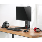 Uchwyt biurkowy do monitora NanoRS RS110 wolnostojący z przeciwwagą, gamingowy 17-32" 8kg VESA 75x75 oraz 100x100, 2xUSB 3.0