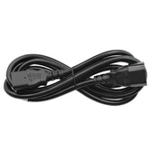 Kabel zasilający Qoltec IEC C13/C14 | 3x1.0mm2 | 1.8m