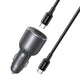 Ładowarka samochodowa Ugreen EC705 1x USB + 2x USB-C 130W + kabel 1m 5A