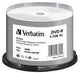 Płyty DVD-R Verbatim 4,7GB  16x Cake 50 szt Nadruk Waterproof